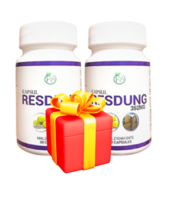2 BOTOL BOTOL KAPSUL RESDUNG