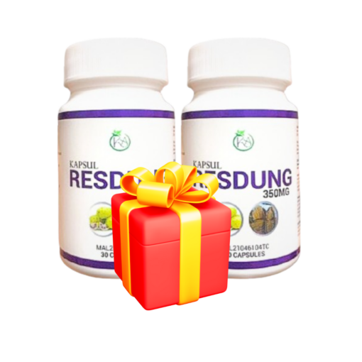 2 BOTOL BOTOL KAPSUL RESDUNG